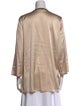 Marina Rinaldi Silk Scoop Neck Tunic