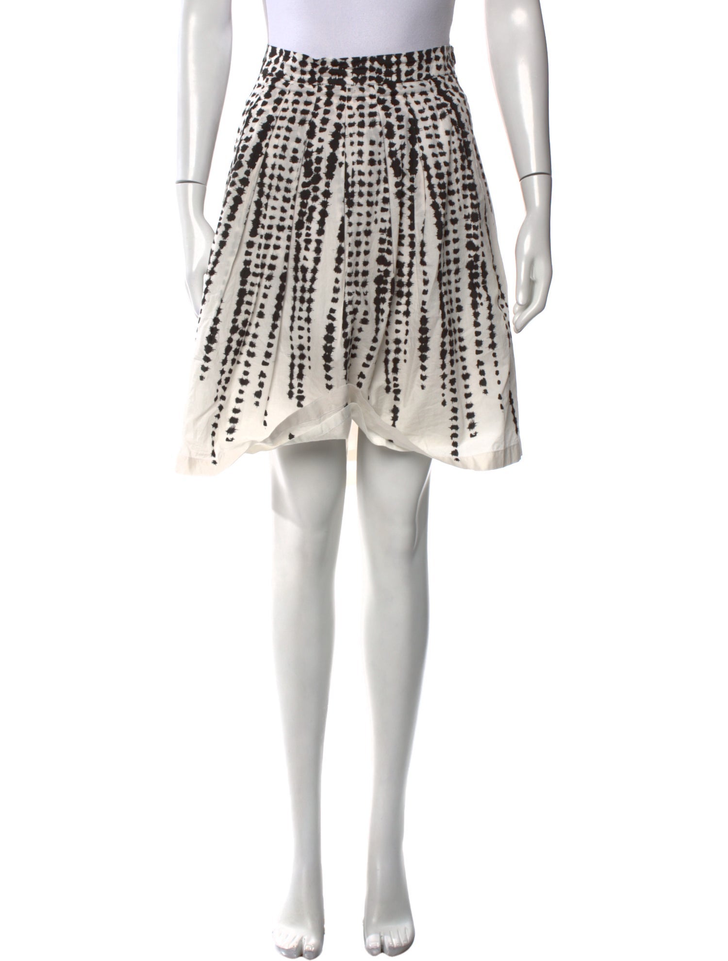 Marina Rinaldi Printed Knee-Length Skirt