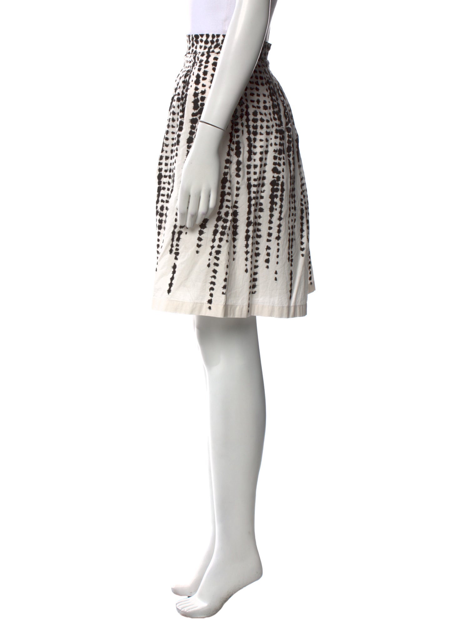 Marina Rinaldi Printed Knee-Length Skirt