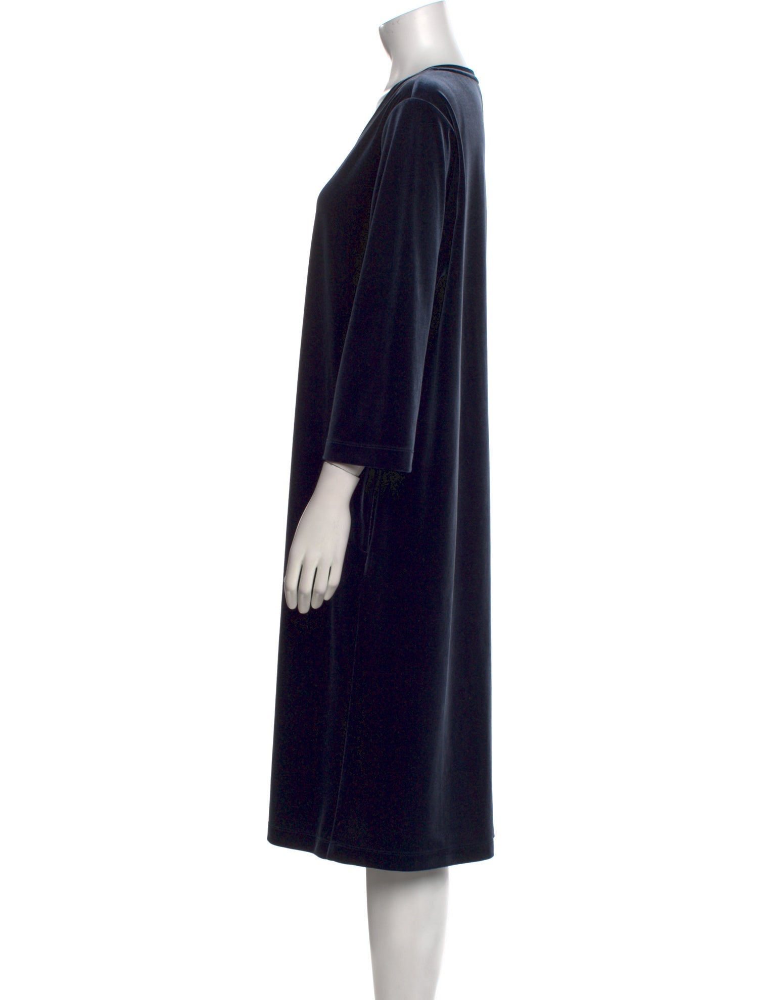 Marina Rinaldi Velvet Midi Length Dress