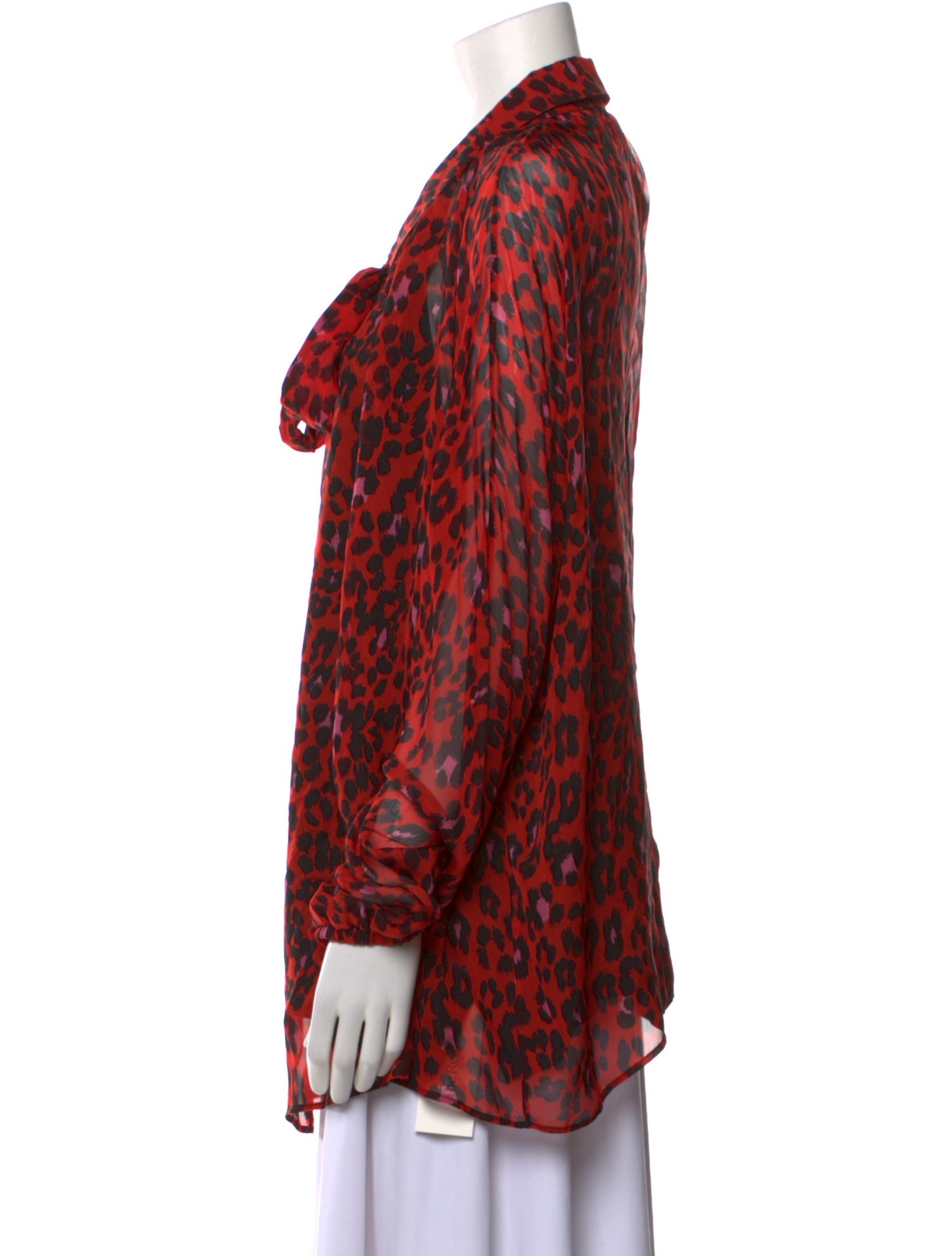 Marina Rinaldi Silk Animal Print Tunic