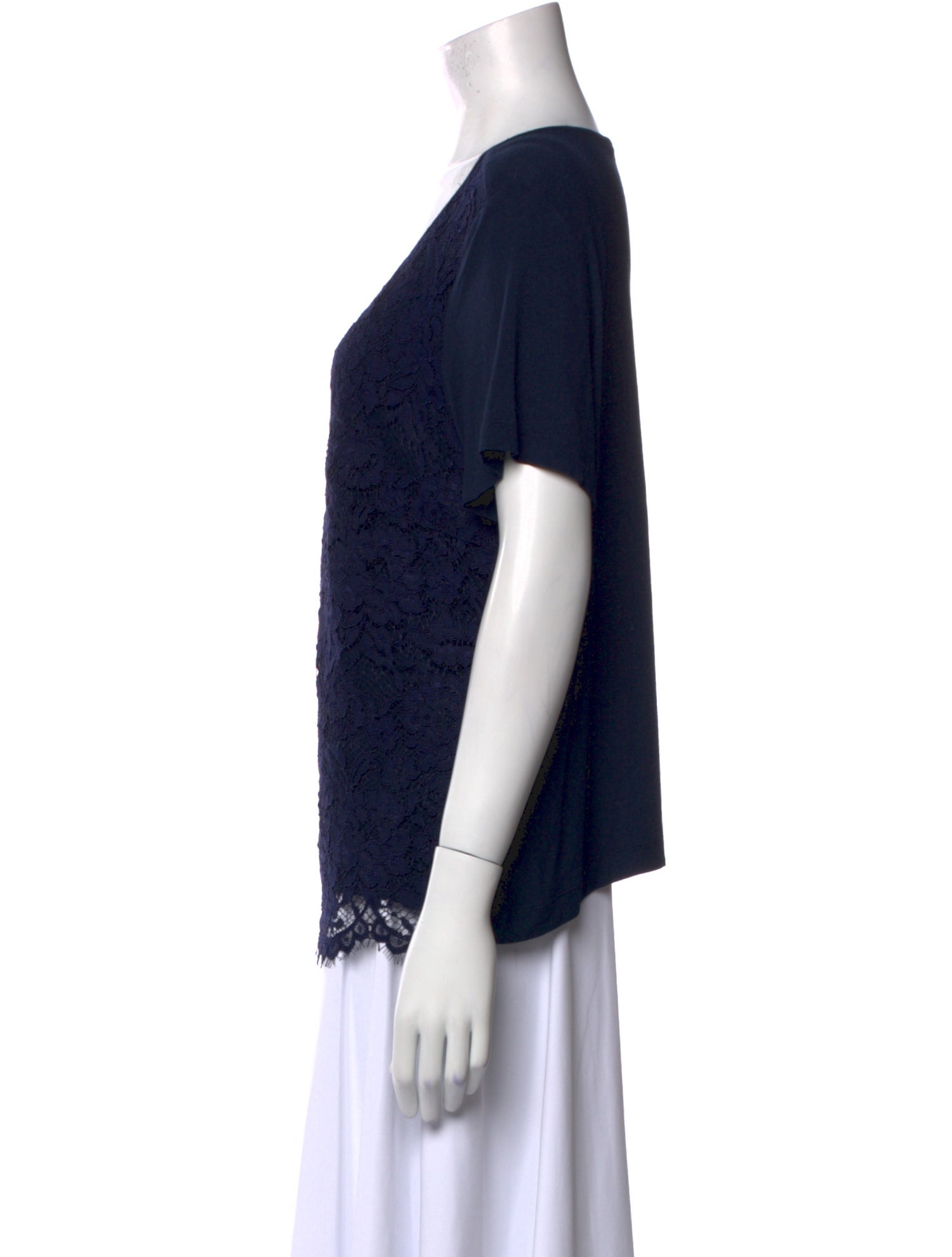 Marina Rinaldi Scoop Neck Short Sleeve T-Shirt