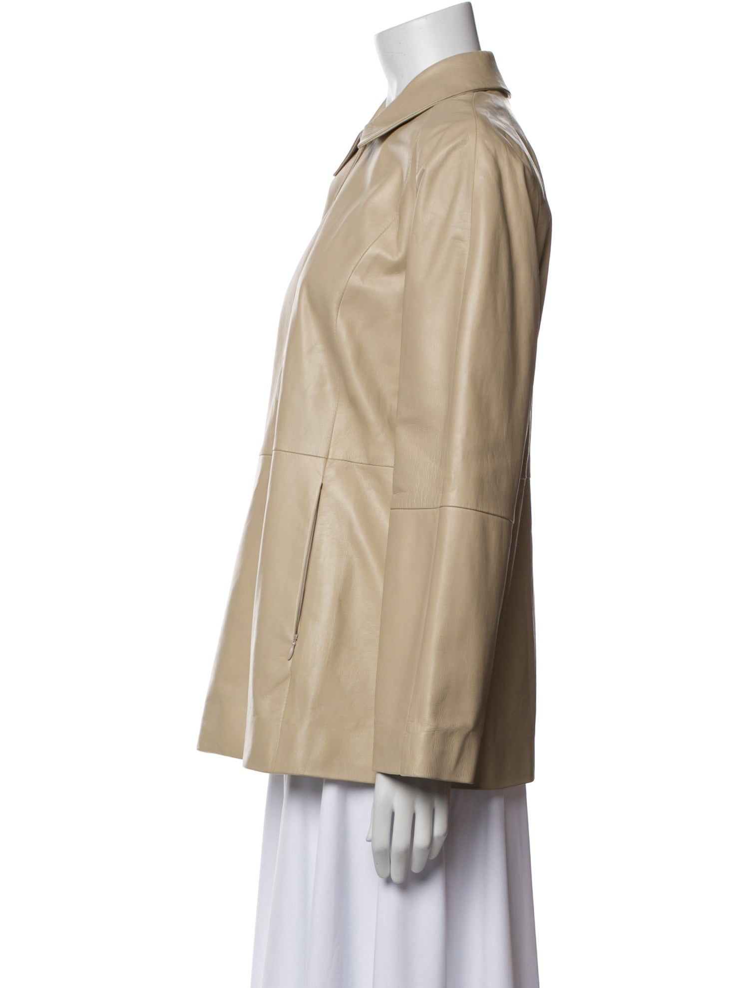 Marina Rinaldi Leather Jacket