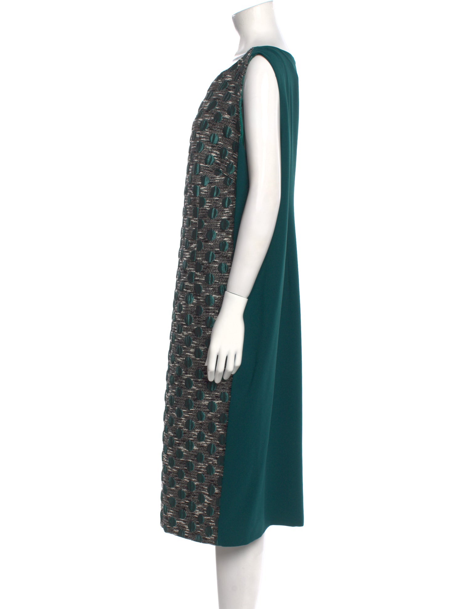 Marina Rinaldi Printed Midi Length Dress w/ Tags