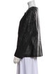 Marina Rinaldi Leather Evening Jacket