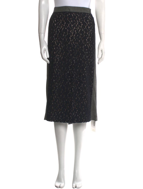 Marina Rinaldi Polka Dot Print Midi Length Skirt