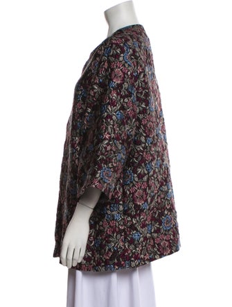Marina Rinaldi Floral Print Jacket