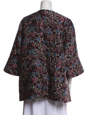 Marina Rinaldi Floral Print Jacket