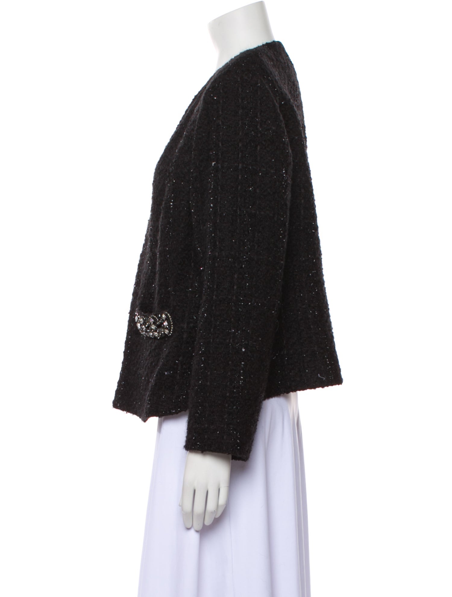 Marina Rinaldi Nylon Printed Evening Jacket