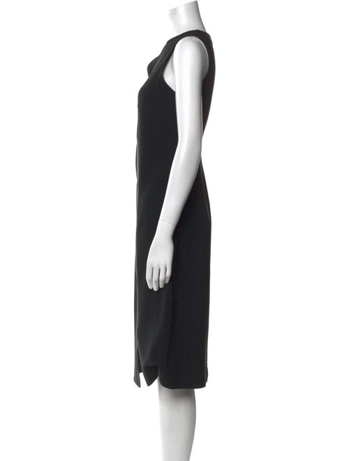 Marina Rinaldi Bateau Neckline Midi Length Dress