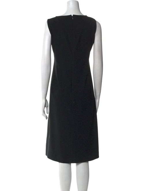 Marina Rinaldi Bateau Neckline Midi Length Dress