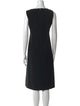 Marina Rinaldi Bateau Neckline Midi Length Dress