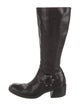 Marina Rinaldi Leather Animal Print Riding Boots