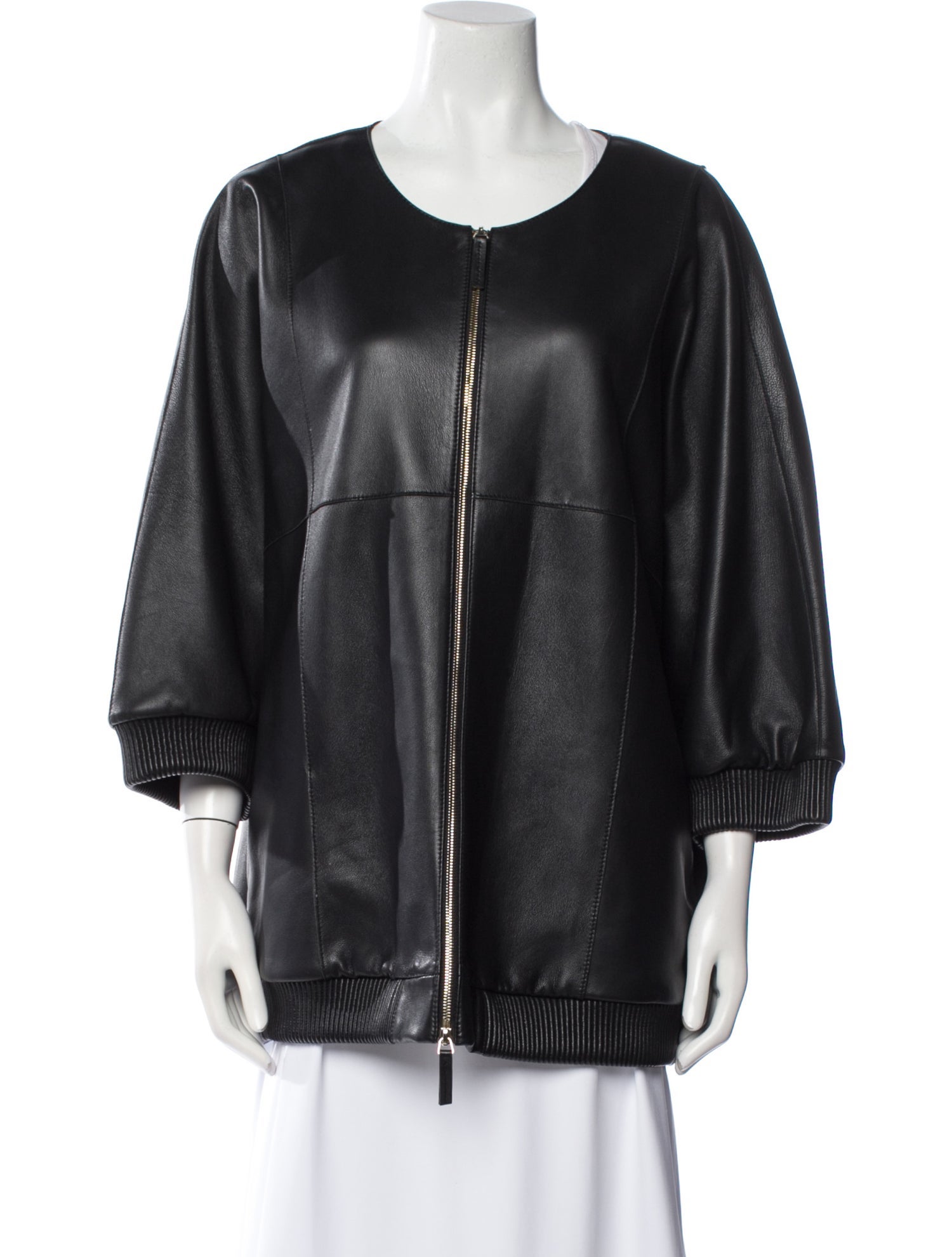 Marina Rinaldi Leather Jacket