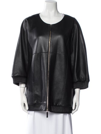 Marina Rinaldi Leather Jacket