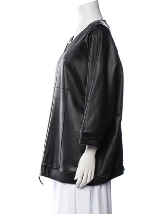 Marina Rinaldi Leather Jacket