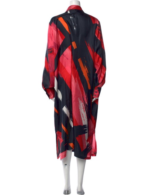 Marina Rinaldi Silk Midi Length Dress