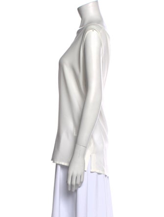 Marina Rinaldi Scoop Neck Sleeveless Top