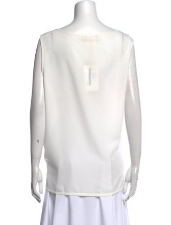 Marina Rinaldi Scoop Neck Sleeveless Top