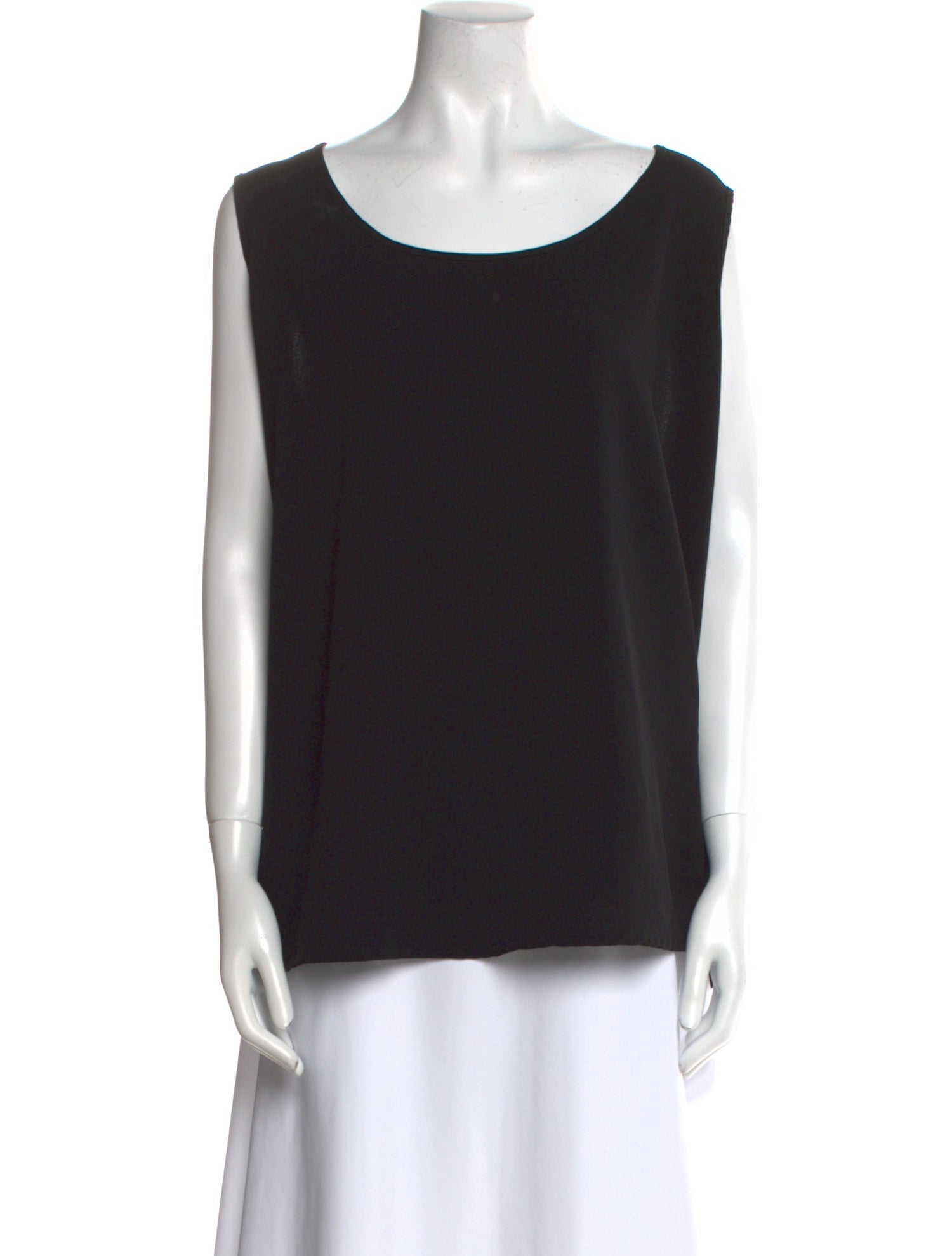 Marina Rinaldi Scoop Neck Sleeveless Top