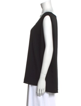 Marina Rinaldi Scoop Neck Sleeveless Top