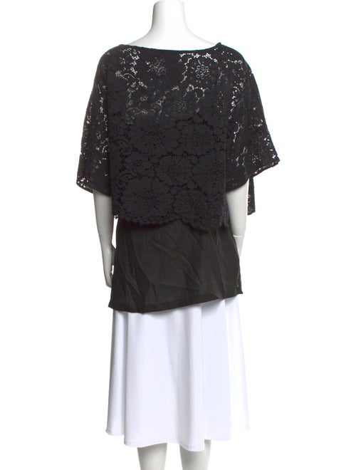 Marina Rinaldi Linen Lace Pattern Tunic