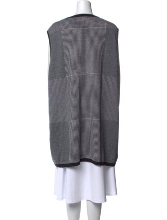 Marina Rinaldi Striped V-Neck Sweater