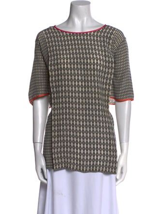 Marina Rinaldi Silk Printed Blouse