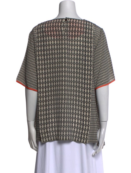 Marina Rinaldi Silk Printed Blouse