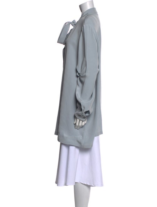 Marina Rinaldi Silk Tie Neck Tunic