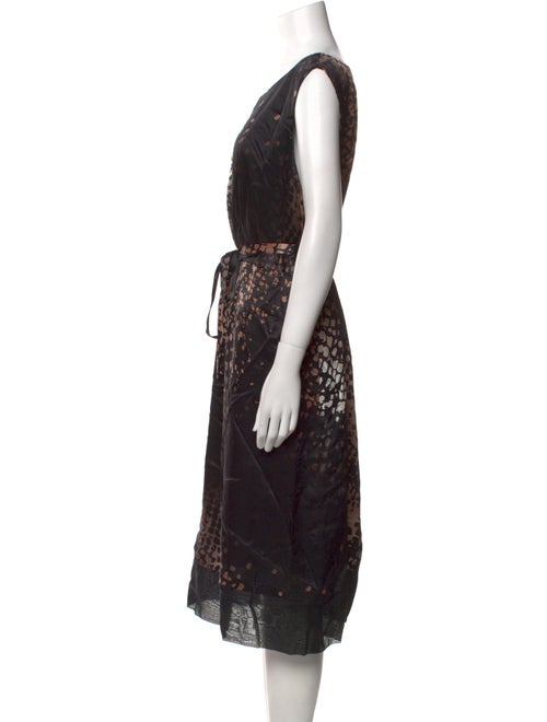 Marina Rinaldi Silk Midi Length Dress