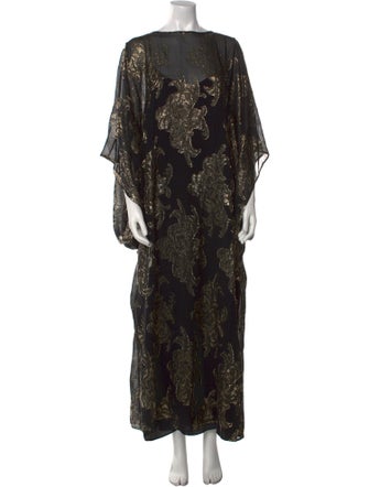 Marina Rinaldi Printed Long Dress