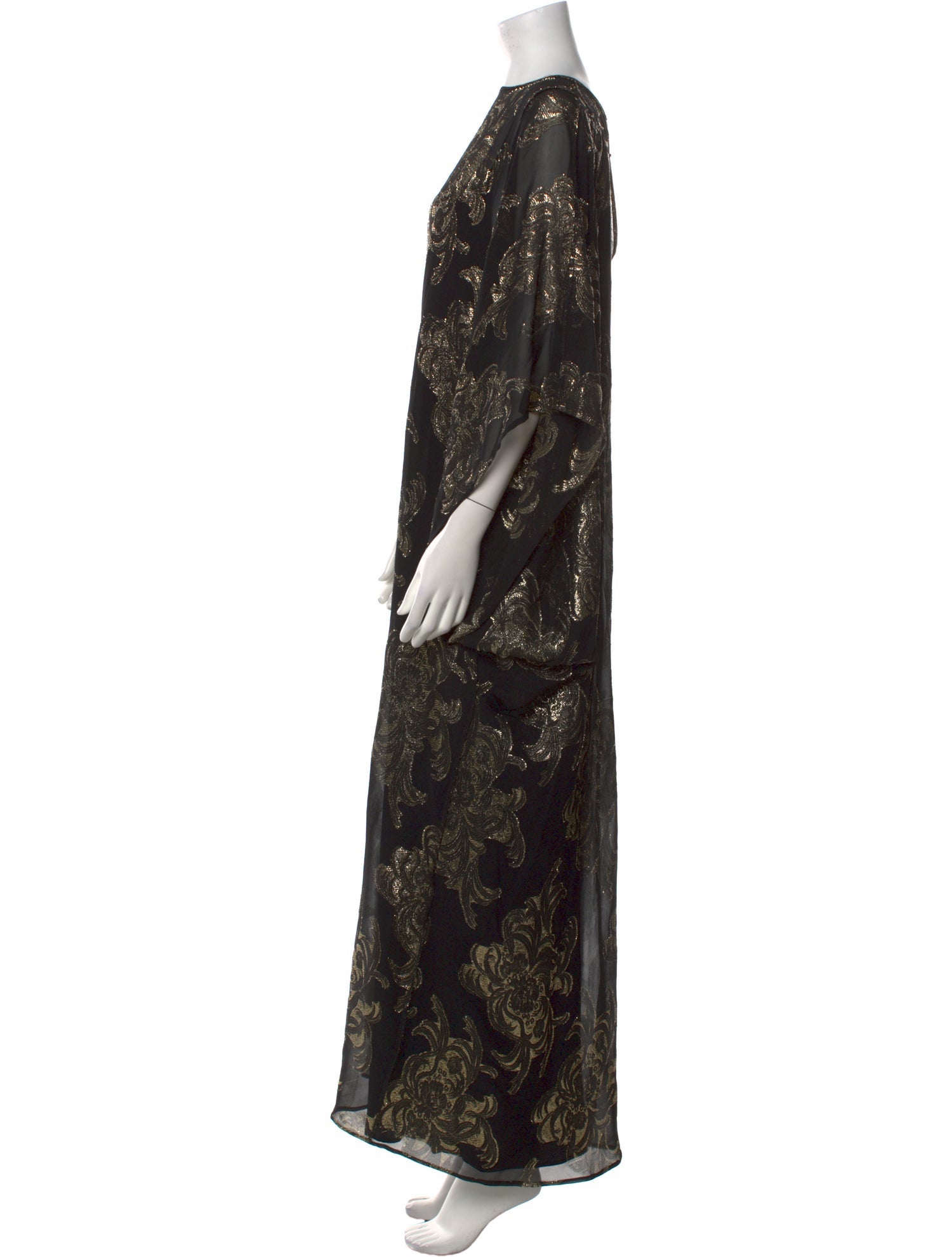 Marina Rinaldi Printed Long Dress