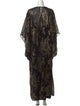 Marina Rinaldi Printed Long Dress