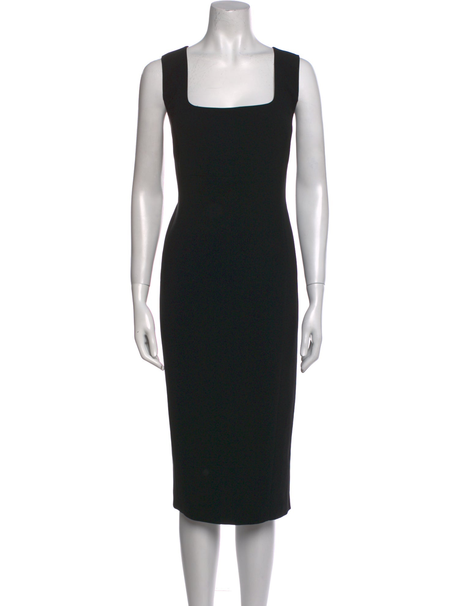 Marina Rinaldi Square Neckline Midi Length Dress