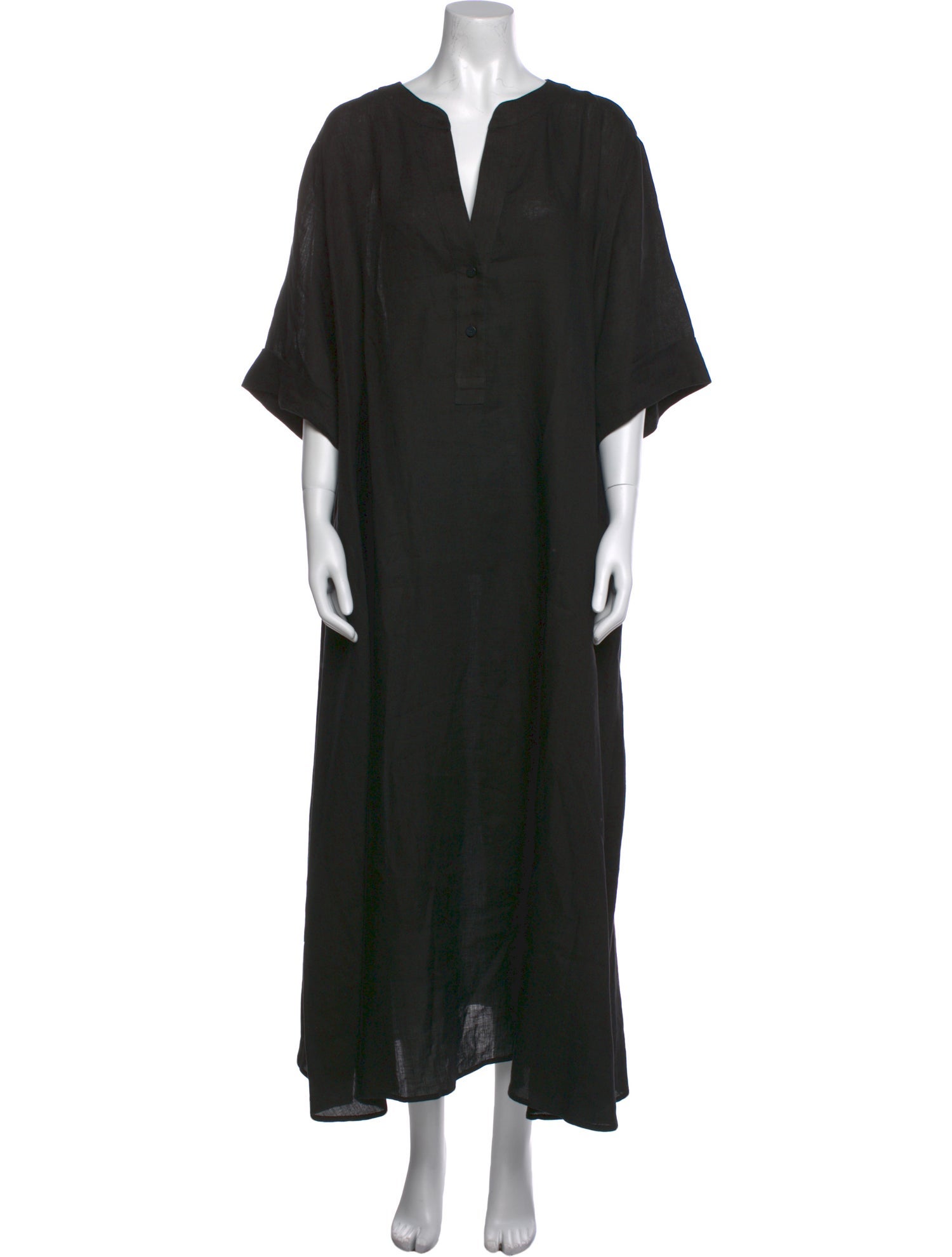 Marina Rinaldi V-Neck Long Dress