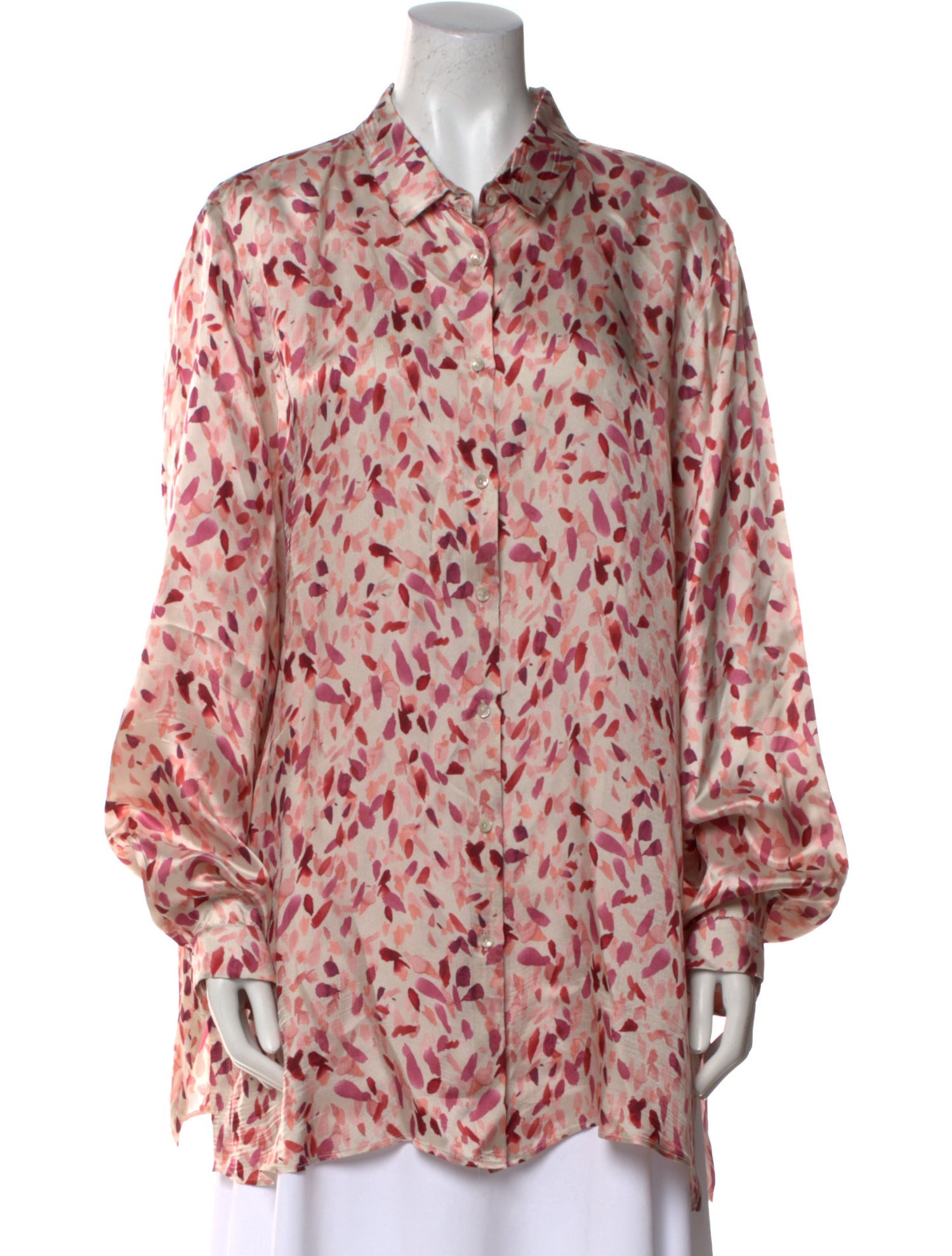 Marina Rinaldi Printed Long Sleeve Tunic