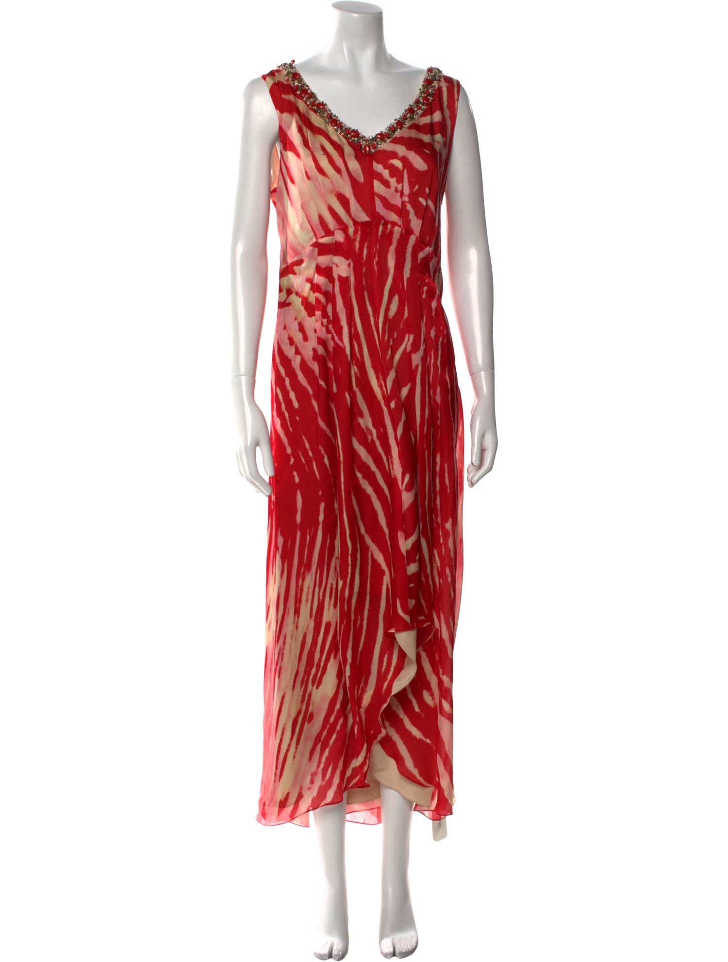 Marina Rinaldi Silk Long Dress