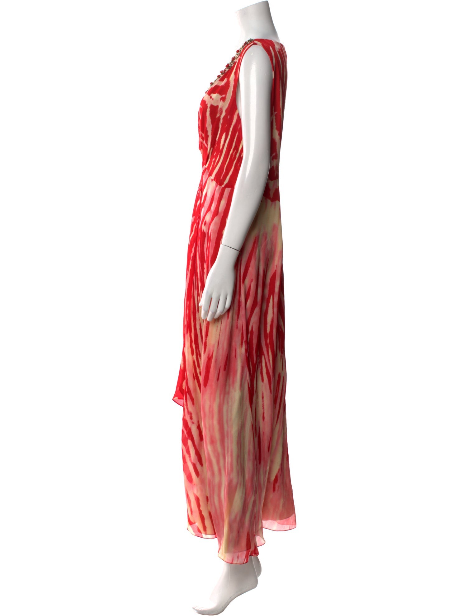 Marina Rinaldi Silk Long Dress