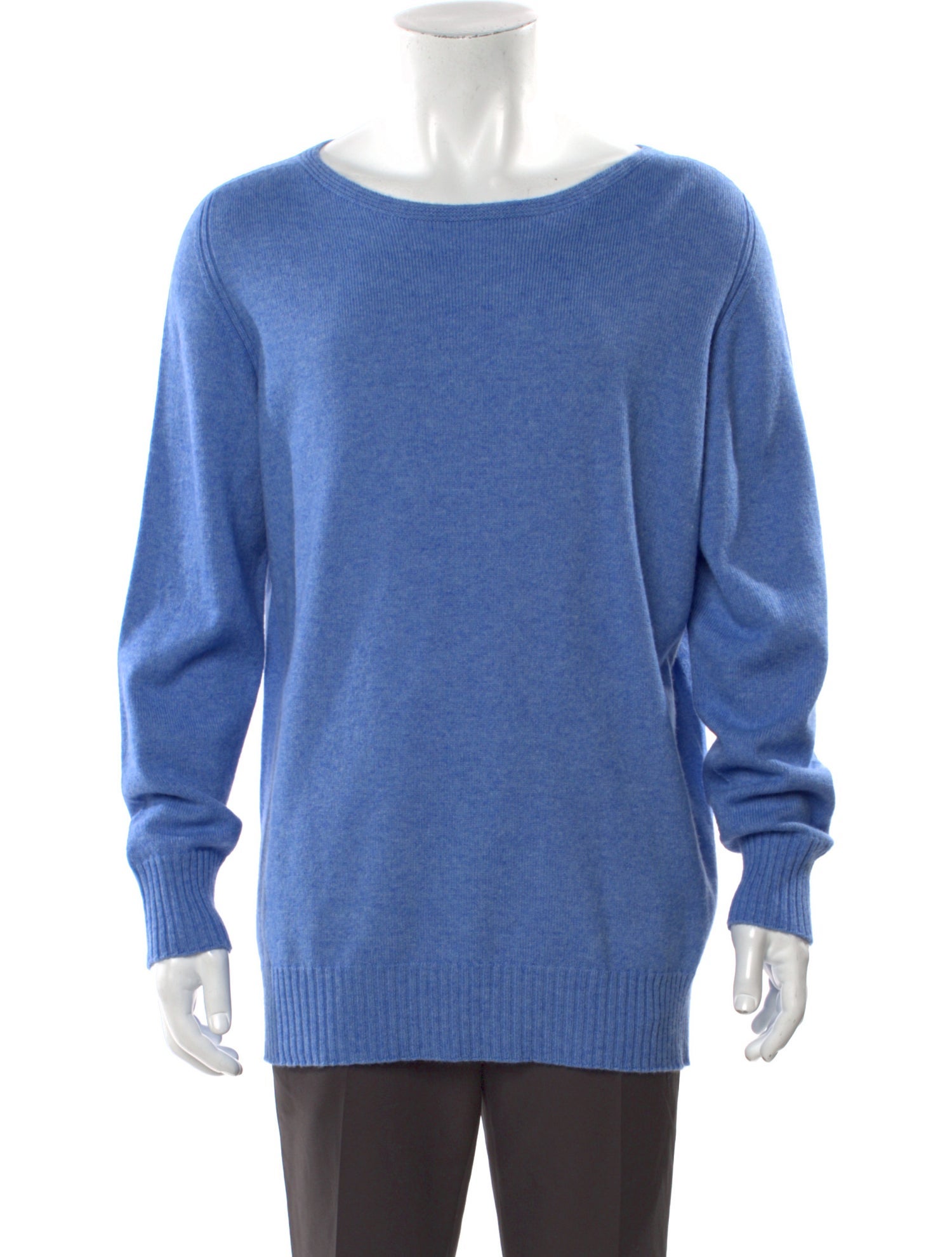 Marina Rinaldi Scoop Neck Long Sleeve Pullover