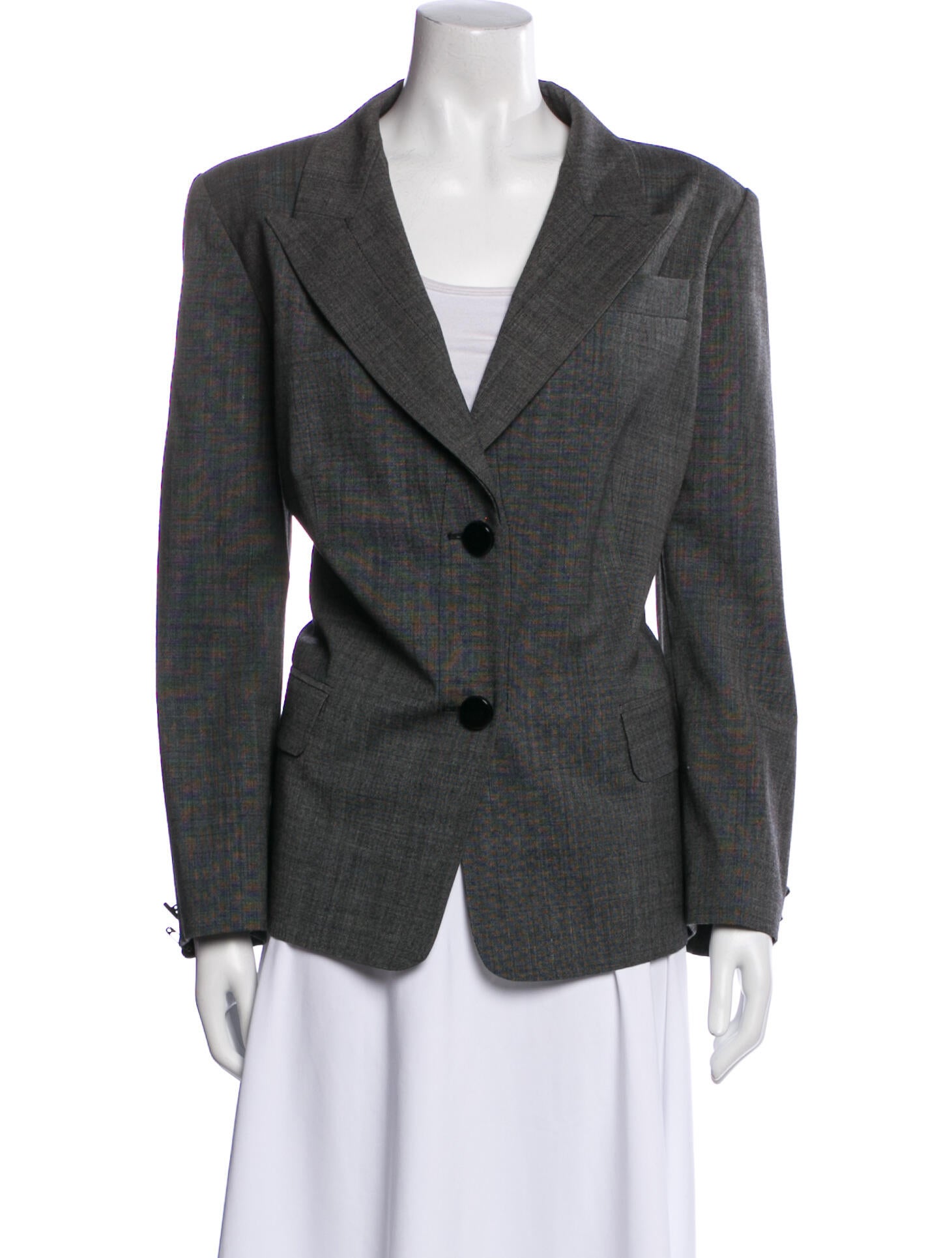 Marina Rinaldi Virgin Wool Blazer