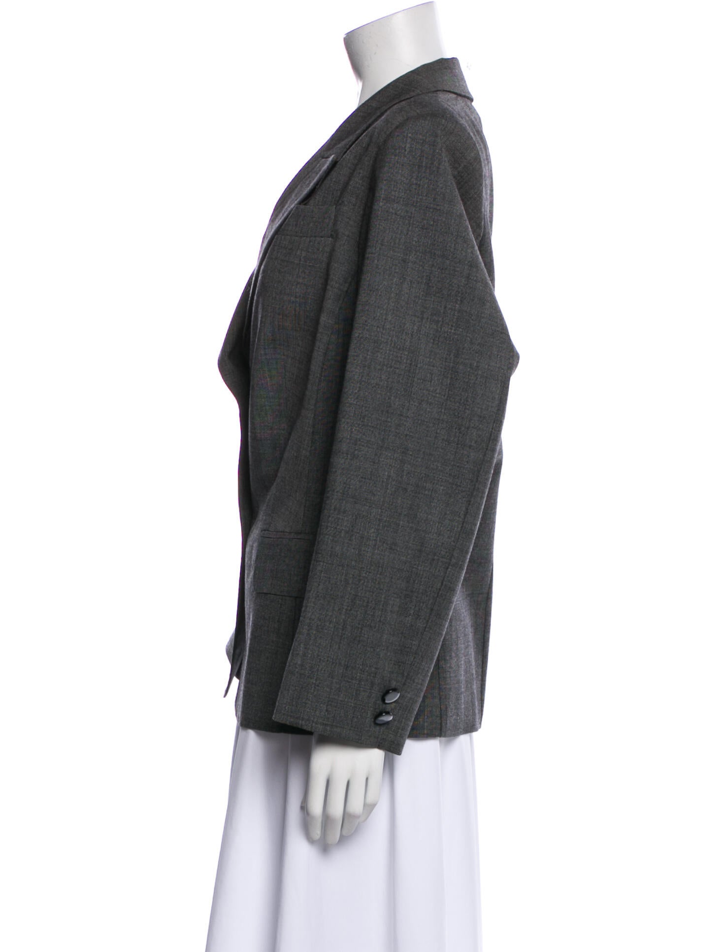 Marina Rinaldi Virgin Wool Blazer