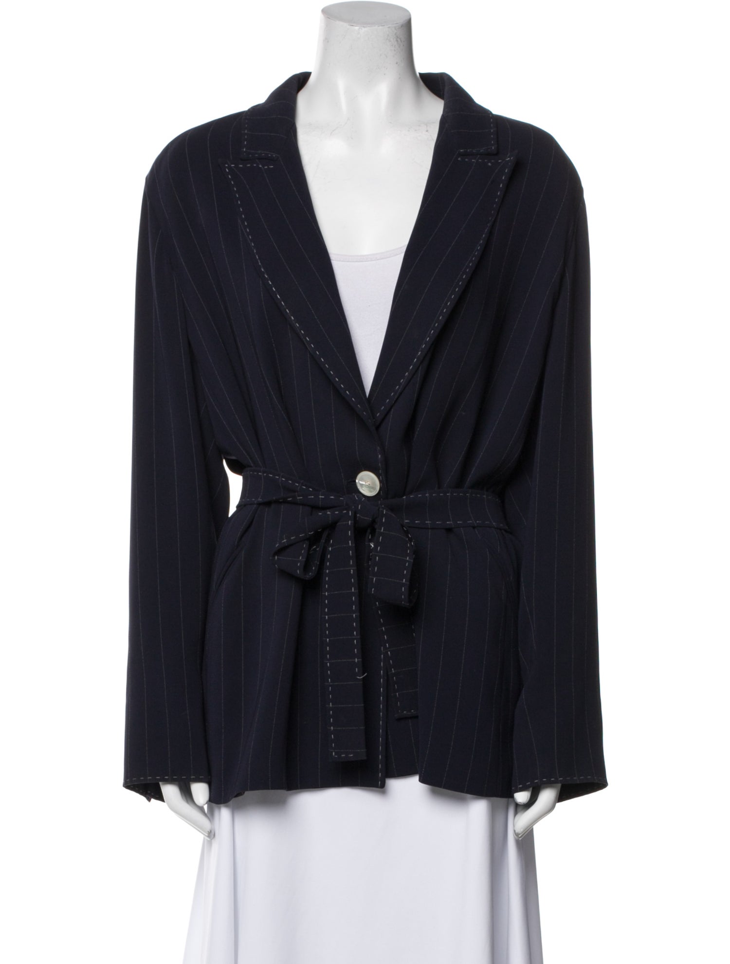Marina Rinaldi Striped Jacket