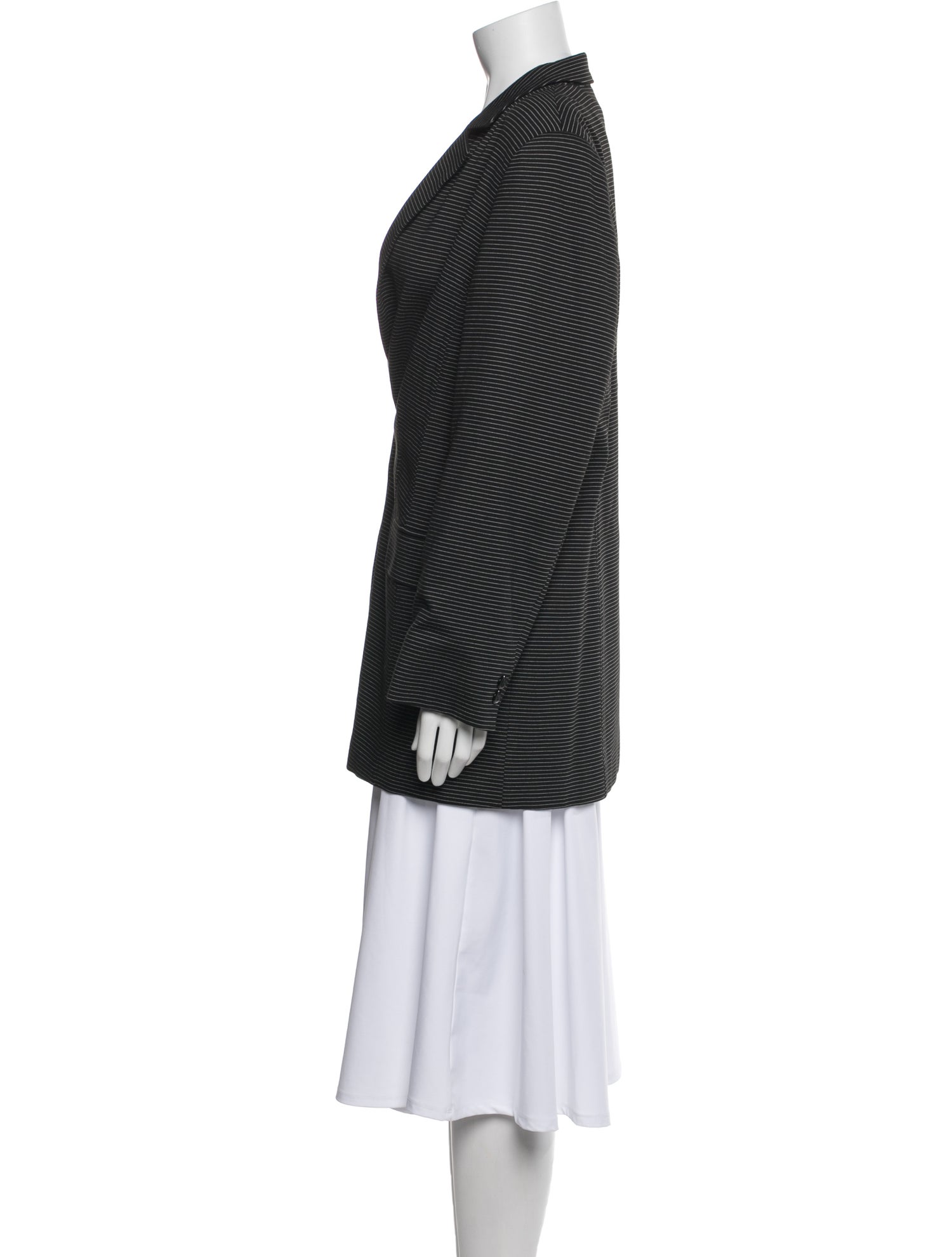 Marina Rinaldi Striped Blazer