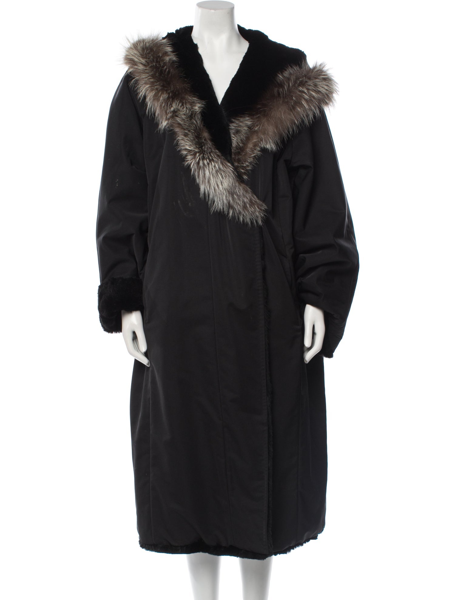 Marina Rinaldi Faux Fur Coat