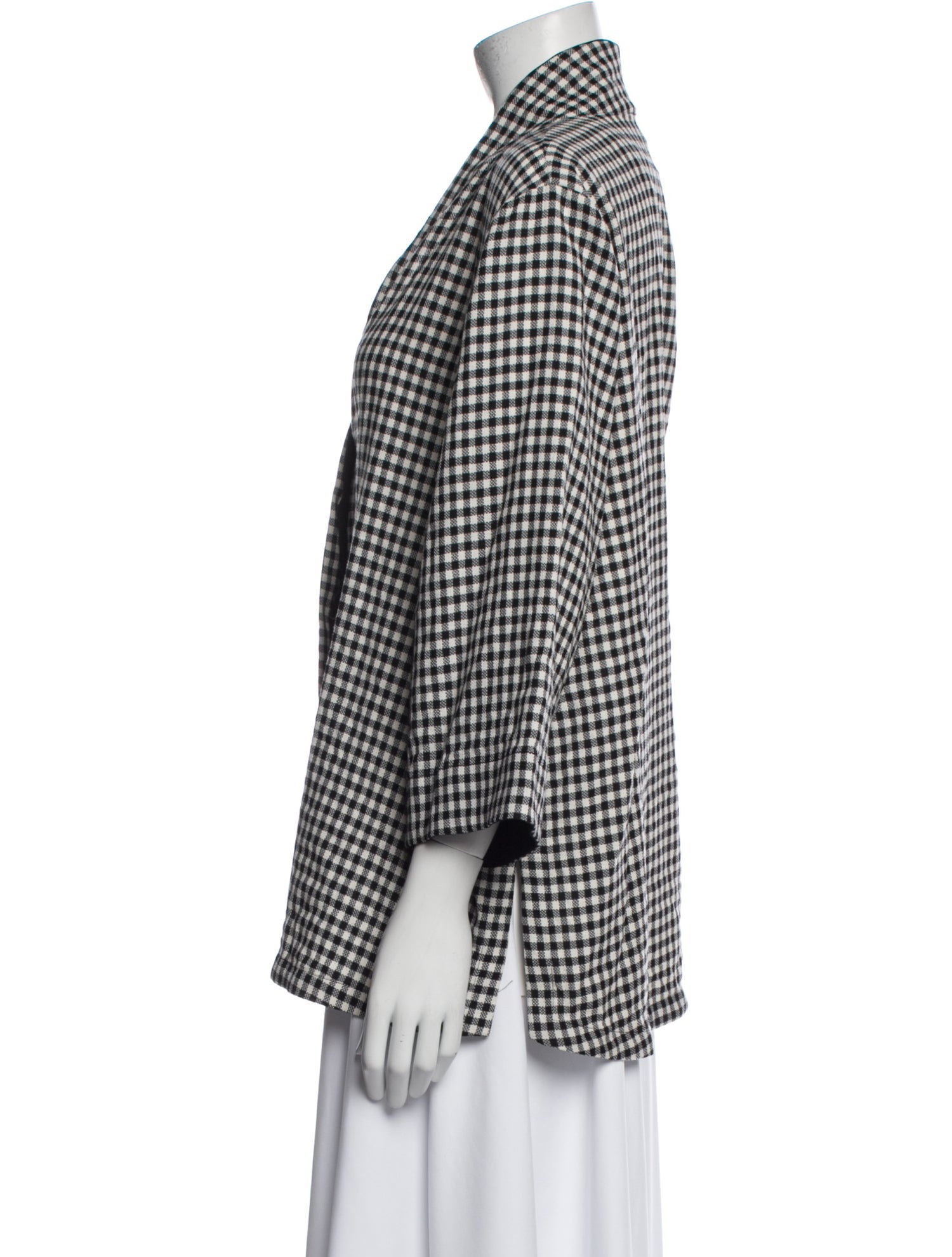 Marina Rinaldi Plaid Print Blazer