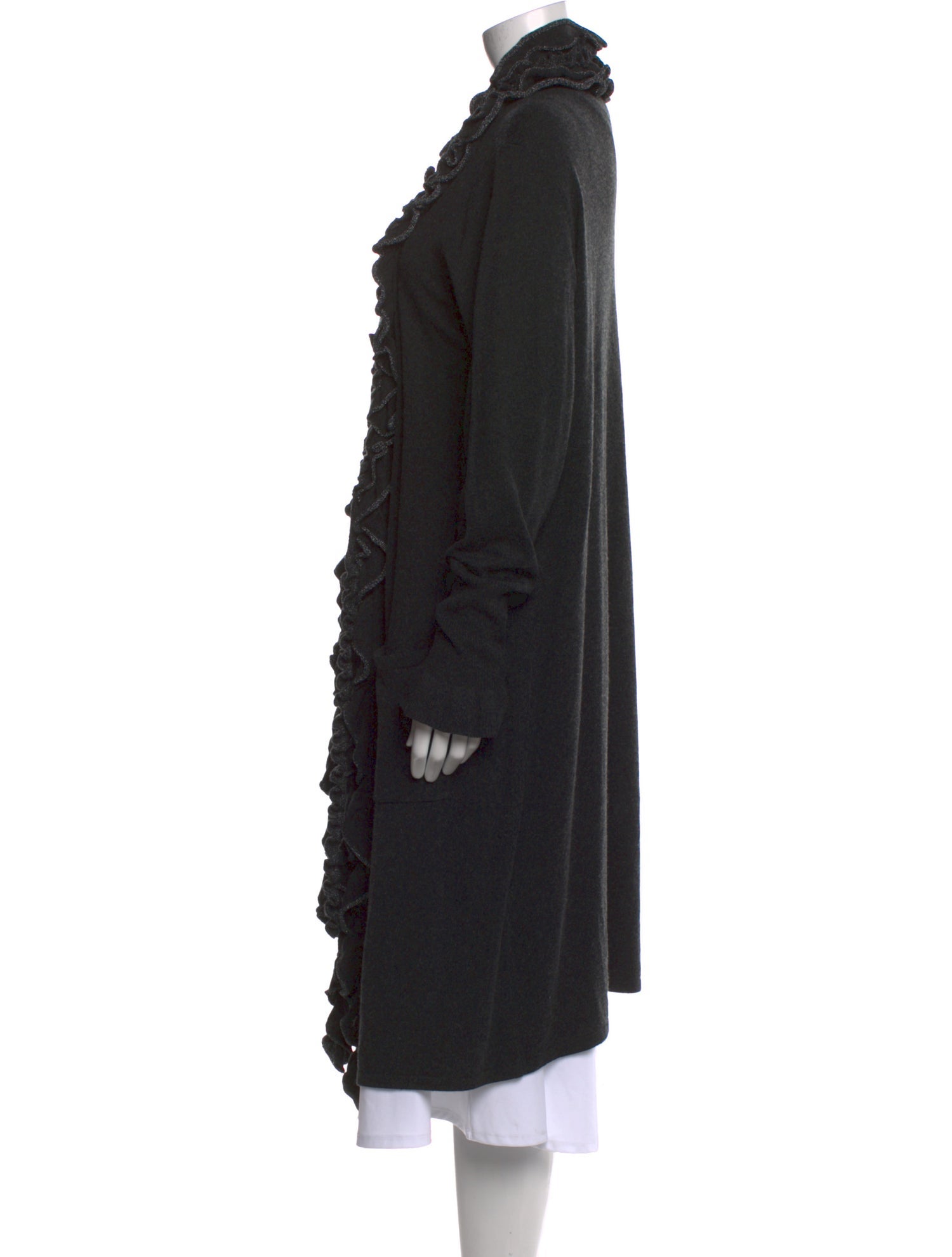 Marina Rinaldi Silk Open Front Sweater w/ Tags