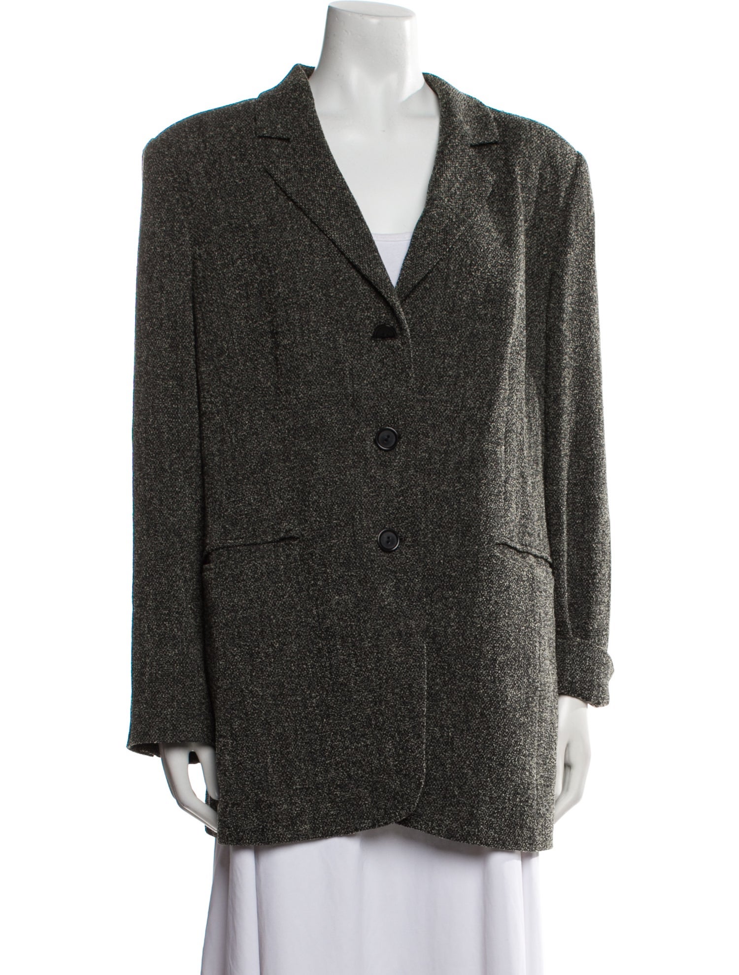 Marina Rinaldi Virgin Wool Blazer