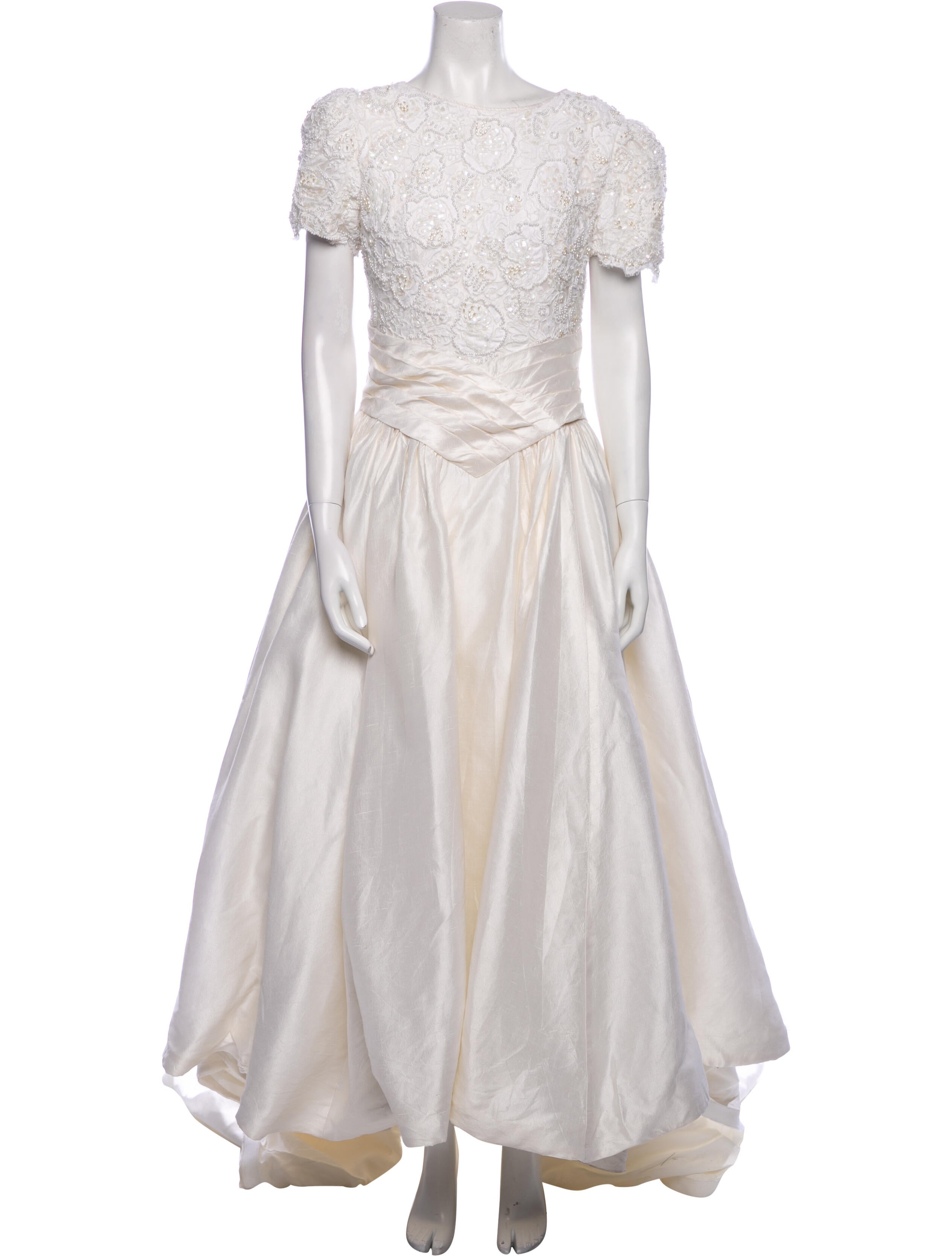 Marisa Bateau Neckline Long Dress