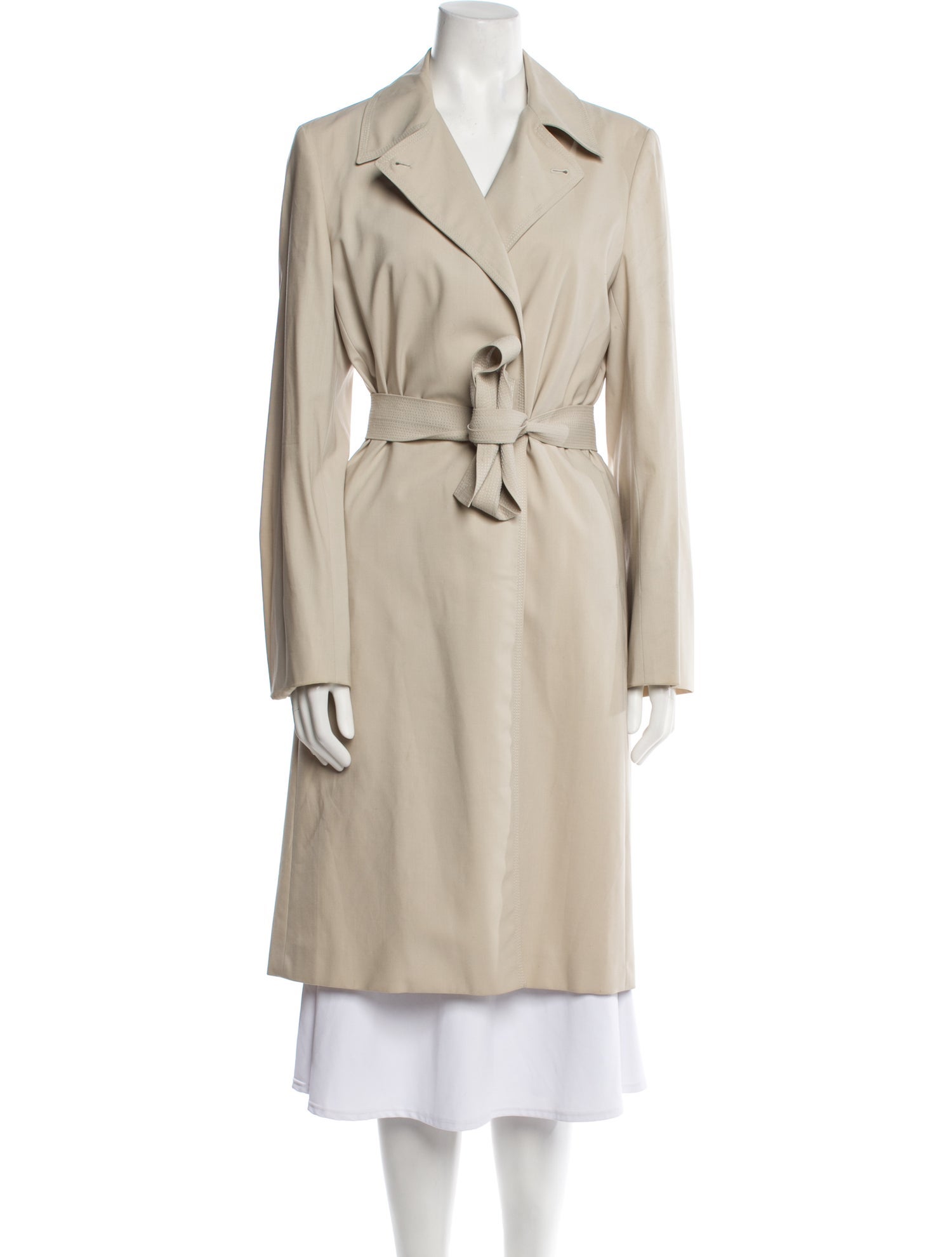 Marlowe Wool Trench Coat